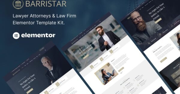 Barristar – Lawyer Attorney and Law Firm Template Kit