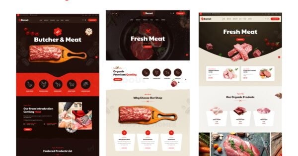 Bemet – Butcher & Meat WordPress Theme