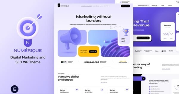 Numérique – SEO Digital Marketing Agency Software