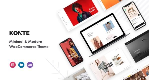 Konte – Minimal & Modern WooCommerce Theme