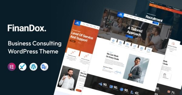 FinanDox – Business Consulting WordPress Theme