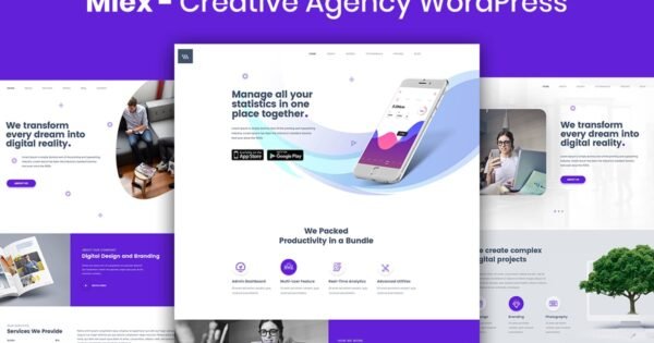 Miex – Creative Agency WordPress