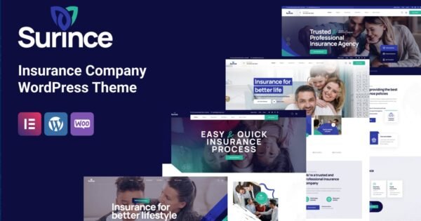 Surince – Insurance Company WordPress Theme