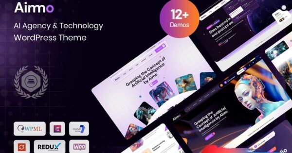 Aimmo – AI Agency & Technology WordPress Theme