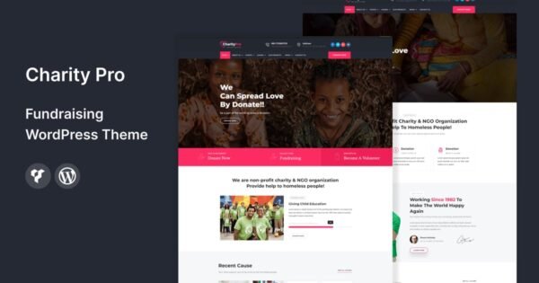 Charity Pro – Fundraising WordPress Theme