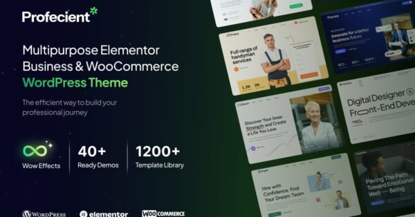 Profecient – Multipurpose Business & WooCommerce