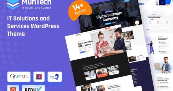 Muntech – IT Solutions & Technology Theme