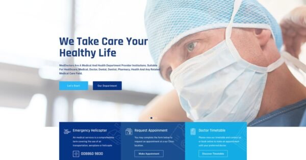 Meddox – Medical & Health WordPress Theme