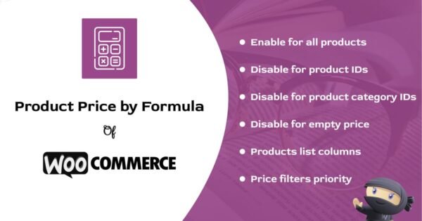 Product Price by Formula Pro for WooCommerce