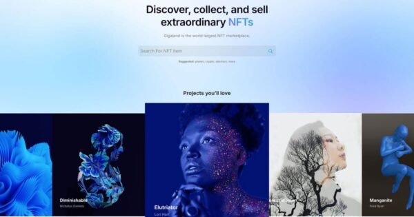 Gigaland – NFT Marketplace WordPress Theme