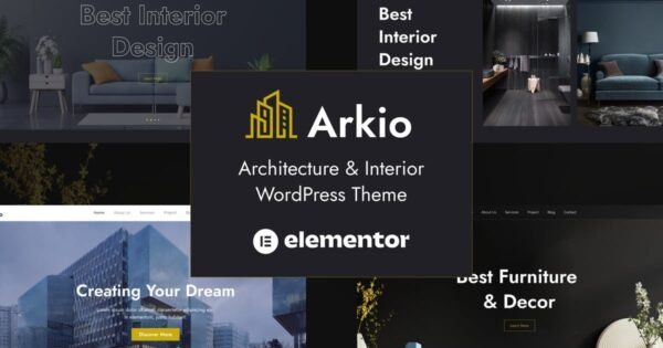 Arkio – Architecture & Interior WordPress Theme