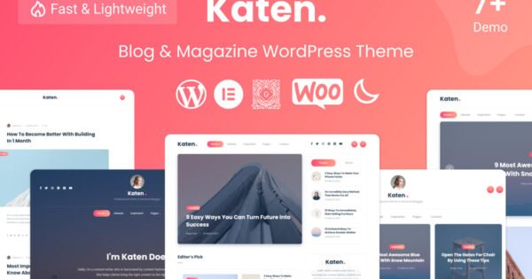 Katen – Blog & Magazine WordPress Theme