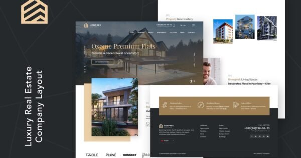 Hompark | Real Estate & Luxury Homes Theme