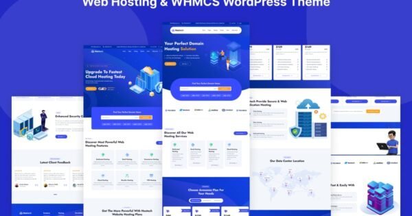 Hostech – Web hosting & WHMCS WordPress theme