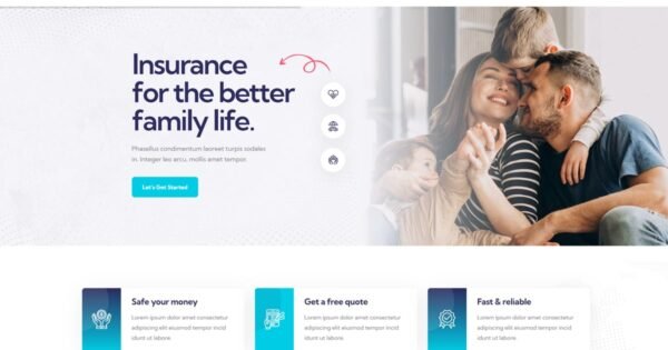 Modins – Insurance & Finance WordPress Theme