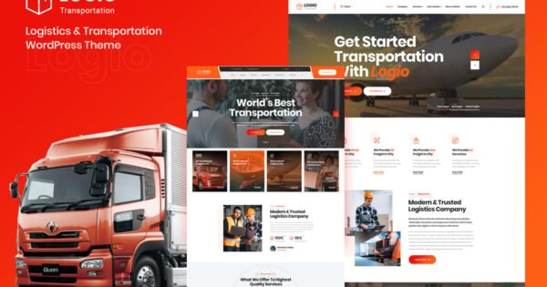 Logio – Logistics & Transport Elementor WordPress