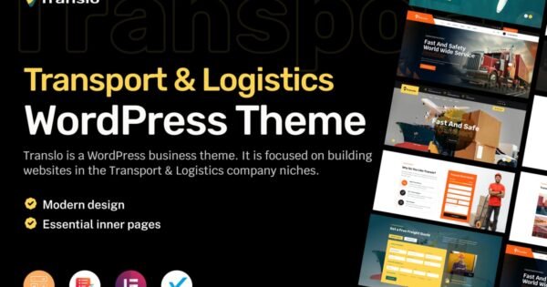 Translo – Logistics Transportation WordPress Theme