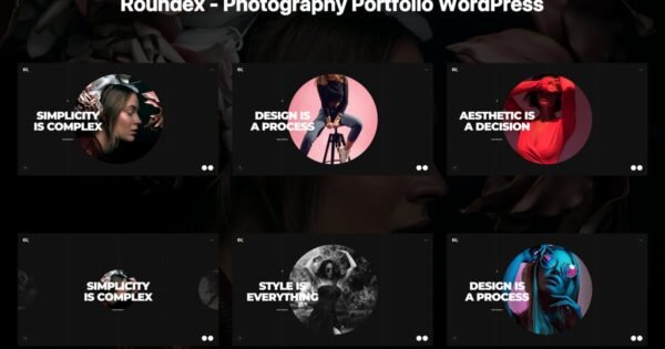 Roundex – Photography Portfolio WordPress