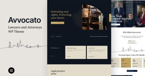 Avvocato – Lawyer & Law Firm Corporate Theme