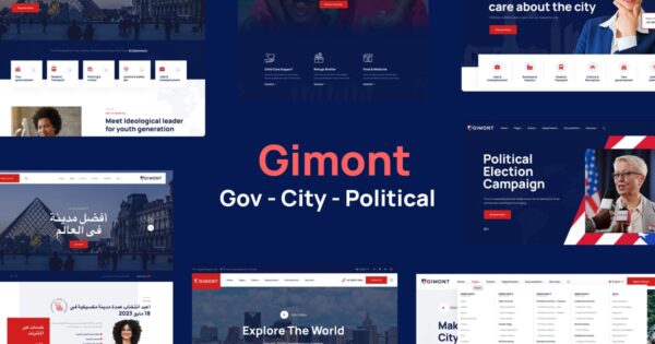 Political City Gov Campaign WP Theme – Gimont