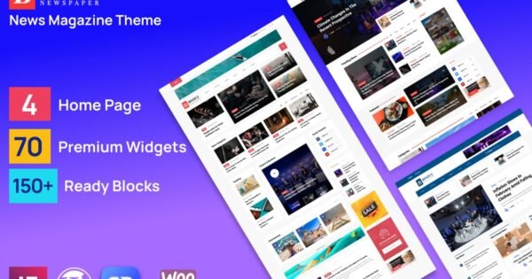 News and Magazine WordPress Theme