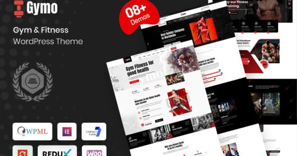 Gymo – Gym & Fitness WordPress Theme