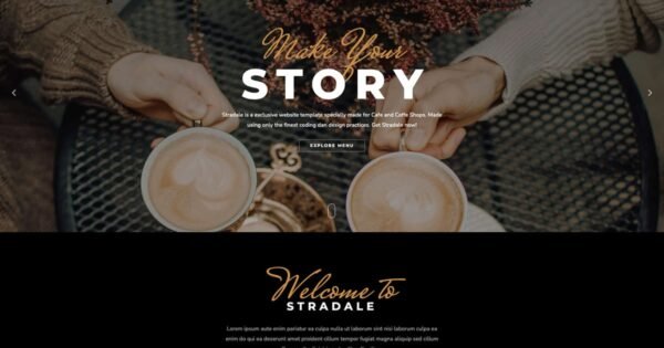 Stradale – Cafe & Restaurant WordPress Theme
