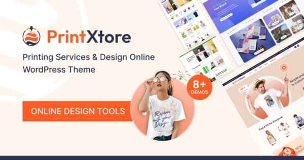 PrintXtore – Printing WordPress WooCommerce Theme