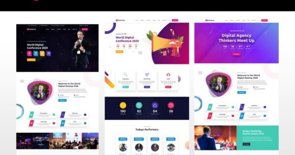 Eventrox – Conference and Event WordPress Theme
