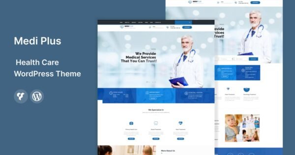 Medi Plus – Health Care WordPress Theme
