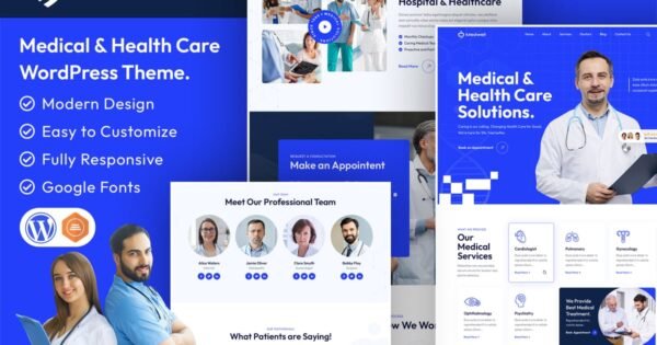 Medwell | Medical & Health Care WordPress Theme