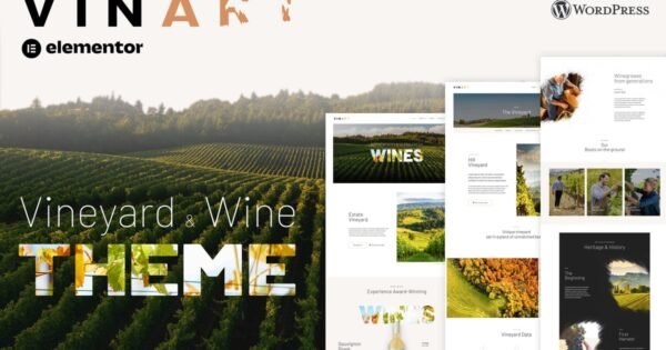 Vinart – Wine WordPress Theme