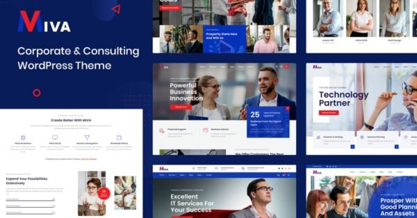 Miva – Business Consulting WordPress Theme
