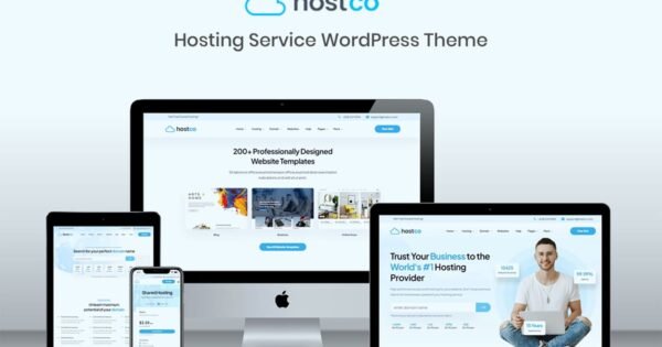 Hostco – Hosting Service WordPress Theme