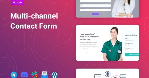 Multichannel Contact Form for Elementor