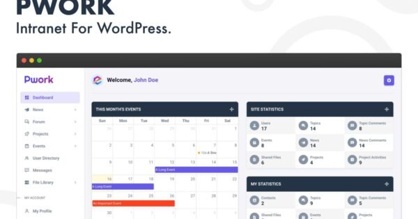 Pwork – Intranet For WordPress