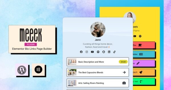 Meeek – Bio Links Creator for Elementor