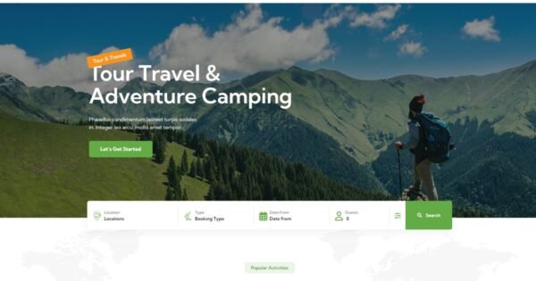 Gowilds – Travel & Tour Booking WordPress Theme
