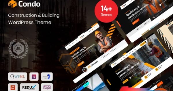Condio – Construction & Building WordPress Theme
