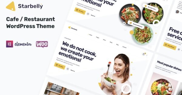 Starbelly – Restaurant & Cafe WordPress Theme