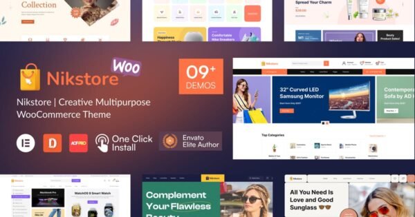 Nikstore Creative Multipurpose WooCommerce Theme