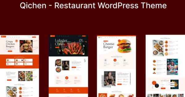 Restaurant WordPress Theme – Qichen