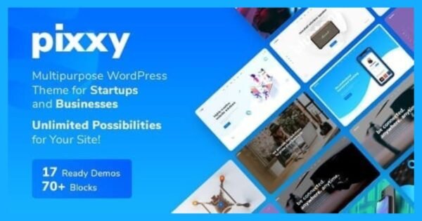 Pixxy – Landing Page