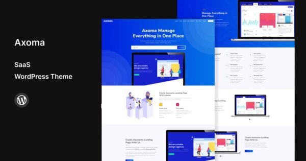 Axoma – WordPress SaaS Theme