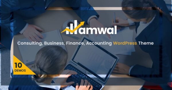 Amwal | Consulting Finance WordPress Theme