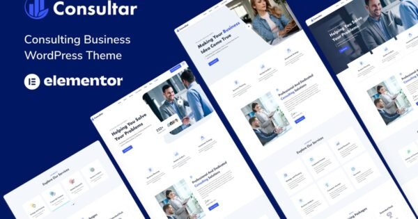 Consultar – Consulting Business WordPress Theme