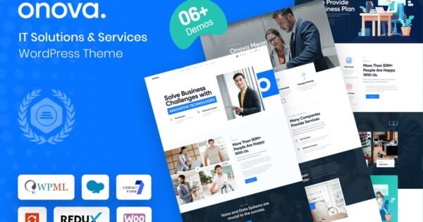 Onova – IT Solutions & Services WordPress Theme