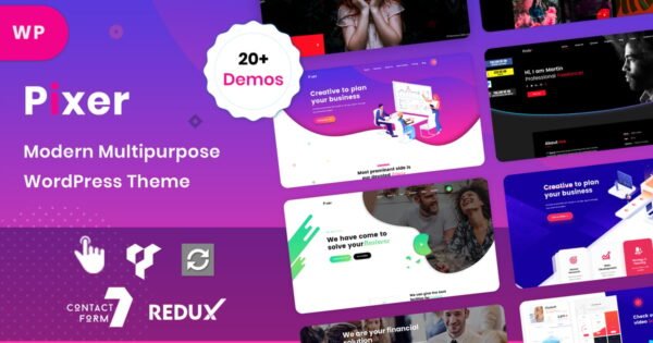 Pixer – Digital Agency WordPress