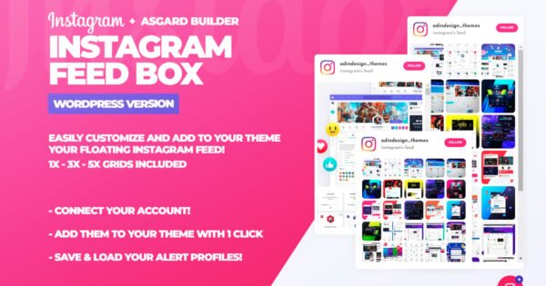 Instagram Feed Box WordPress Plugin
