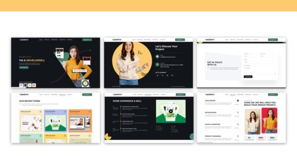 Morphy – Personal Portfolio WordPress Theme